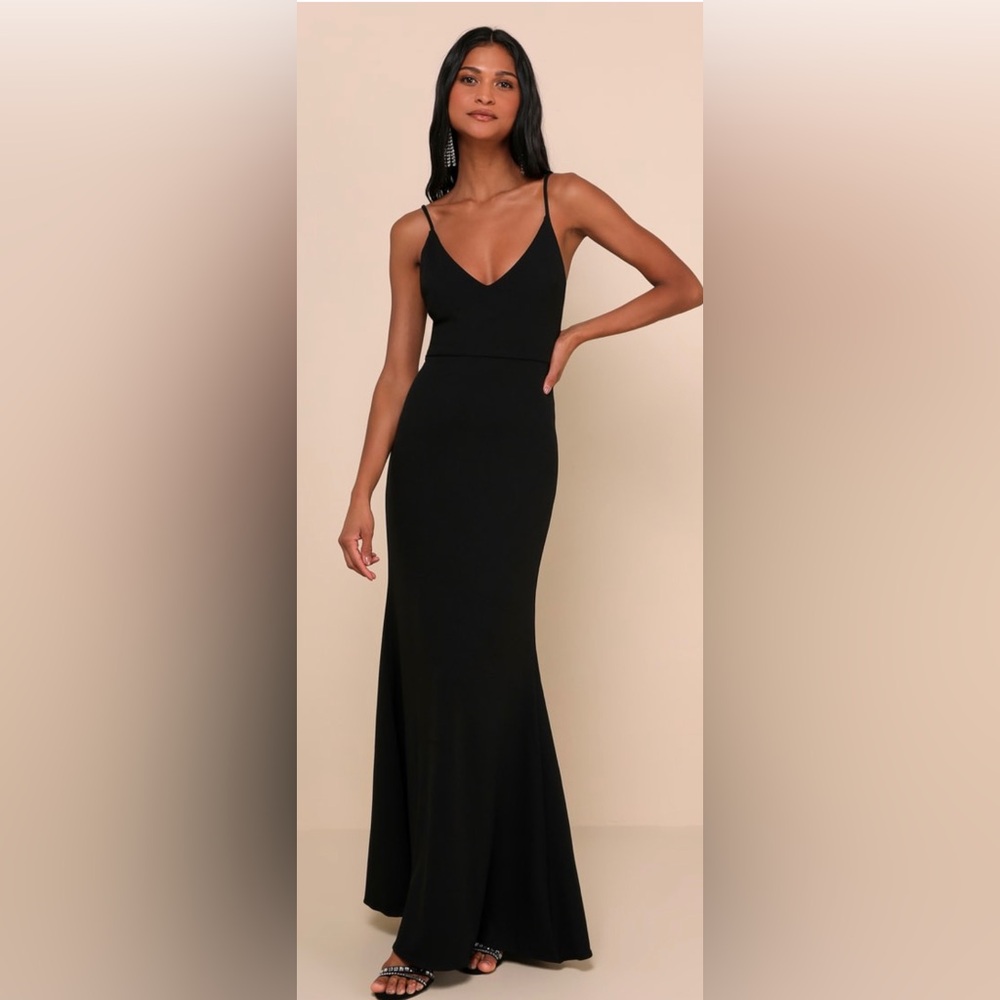 Lulus Black Maxi Dress